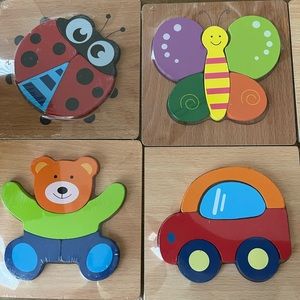 Little kids puzzles from six months and up.great for Christmas gifts!